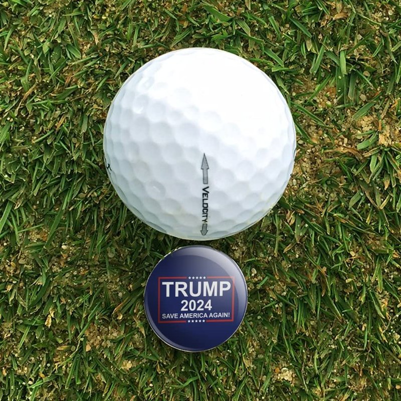 GRAPHICS & MORE Trump 2024 Golf Divot Repair Tool and Ball Marker