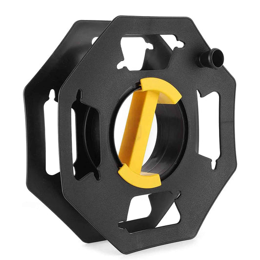 Cable Organizing Reel, Plastic Extension Cord Winding Reel, Manual Wire Storage Organizer with Central Handle, Cord Winding Winch, Tangle‑Free Design for RVs, Boats, Caravans, and Campervans