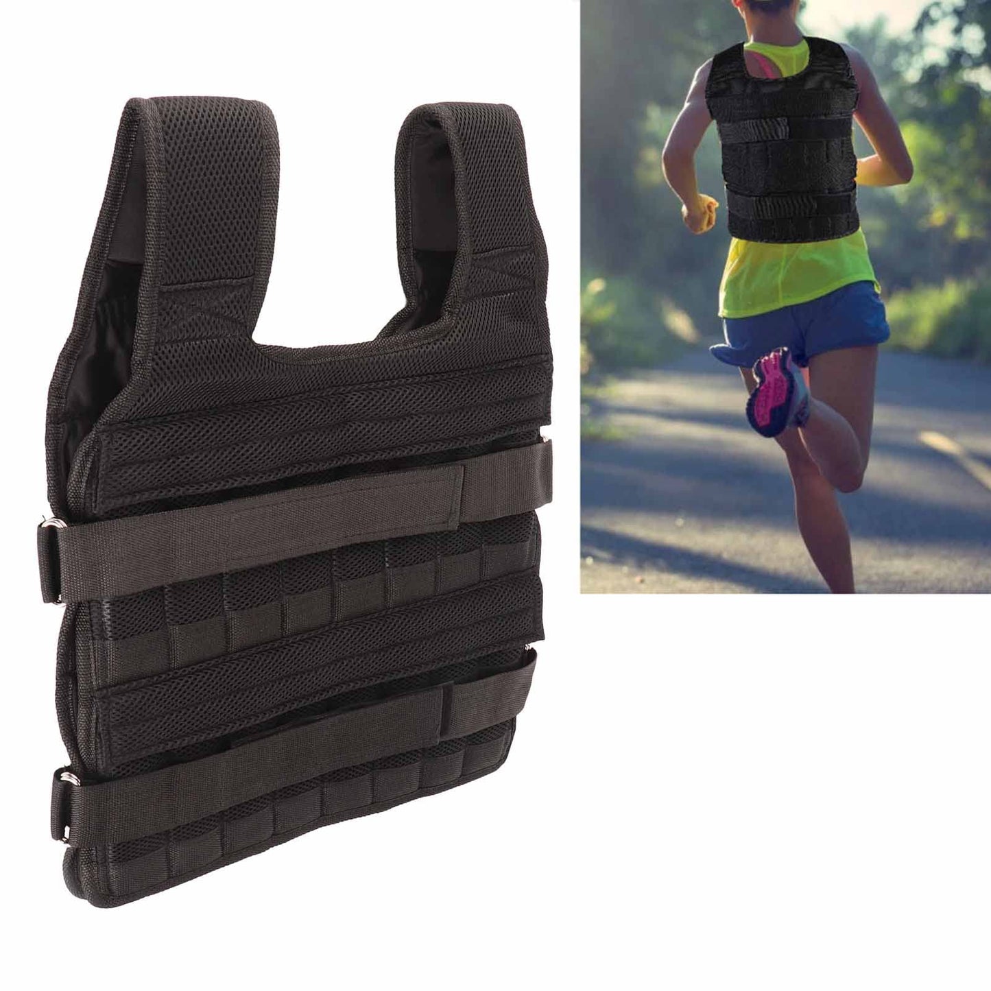Leapiture Weighted Vest Exercise Weighted Vest Weight Training Vest Strength Training Vest Adjustable Weighted Vest Woman Strength Training Vest for Workout Fitness