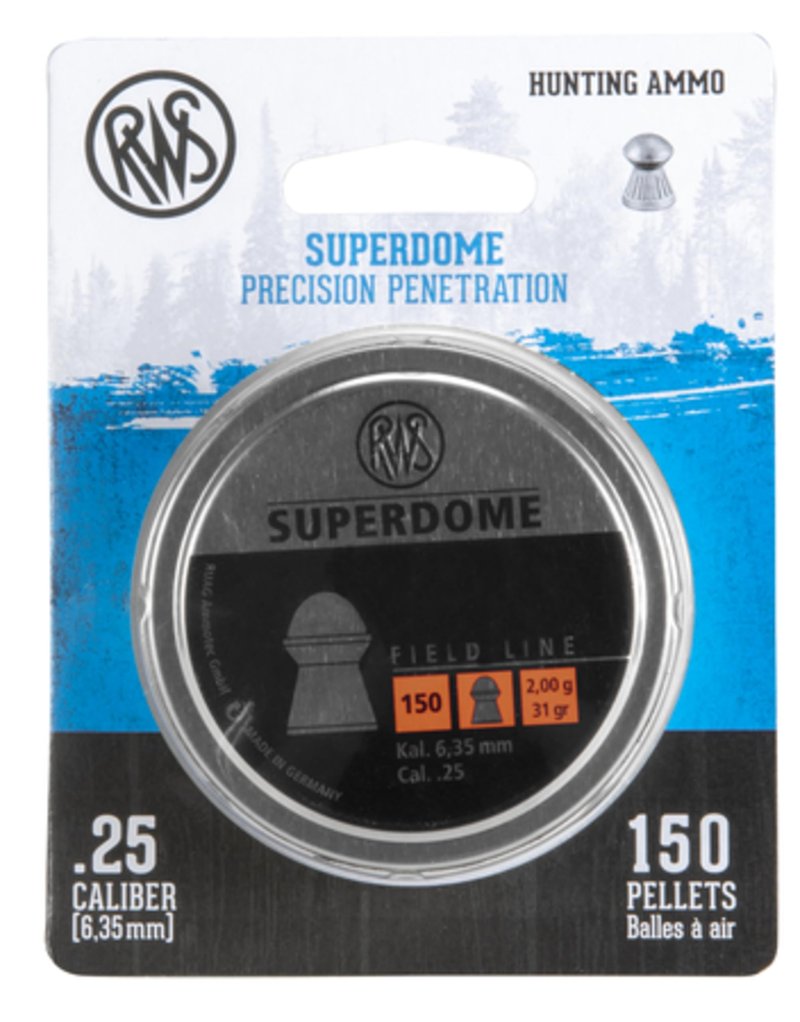RWS Superdome 2317380 Field Line Air Gun Pellets 31.0 Grain