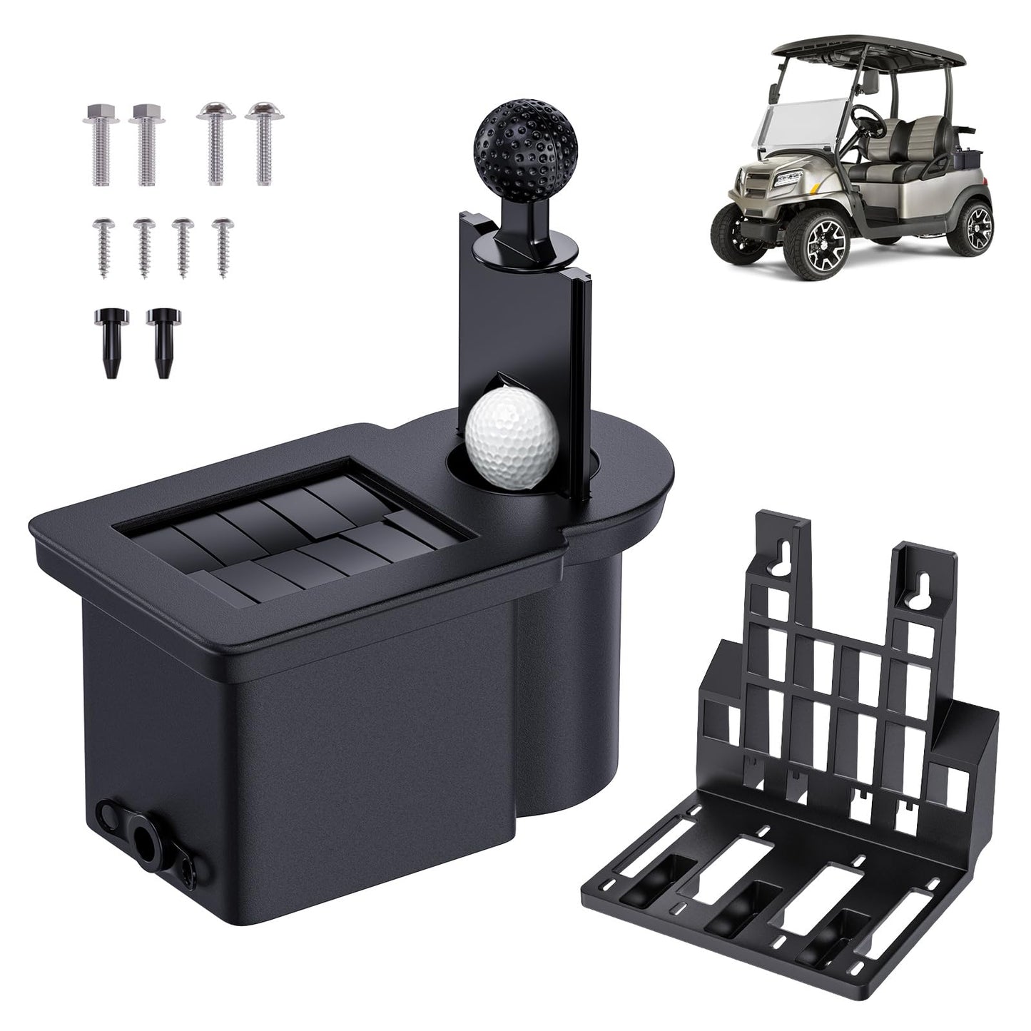 DRIVE UP Golf Cart Ball Washer and Club Cleaner Kit, Club Cart Golf Ball Cleaner and Club Head Washer, Suitable for Club Car Precedent, Tempo, Onward Gas and Electric Golf Carts, OEM 103662801