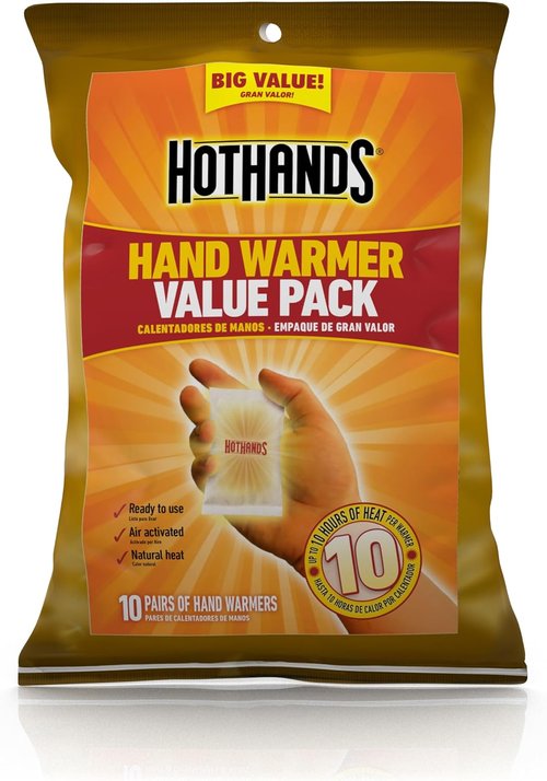 HotHands Hand Warmers - Value Pack for Instant Heat Relief | Perfect for Cold Weather Activities