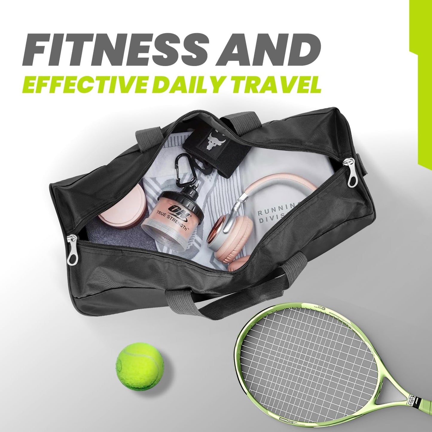 C&F BOGMOST Small Travel Duffel Bag Foldable Waterproof Gym Bag for Gym Beach Swim Bag Men Women Duffle Bag Lightweight Oxford Cloth Sports Bag-Purple