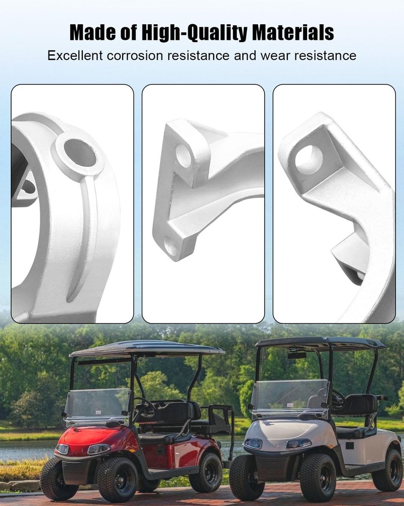 TIKSCIENCE 72037-G01 Rear Axle Spring Mount Cap Fit for EZGO TXT Golf Cart 1994-2008 Replace 72037G01, 2 Pcs