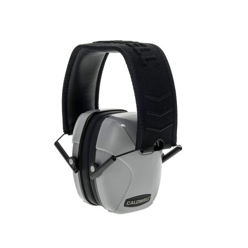 Caldwell Passive Hearing Protection Earmuffs, Adjustable, 23NRR, For Range, Shooting, and Hunting