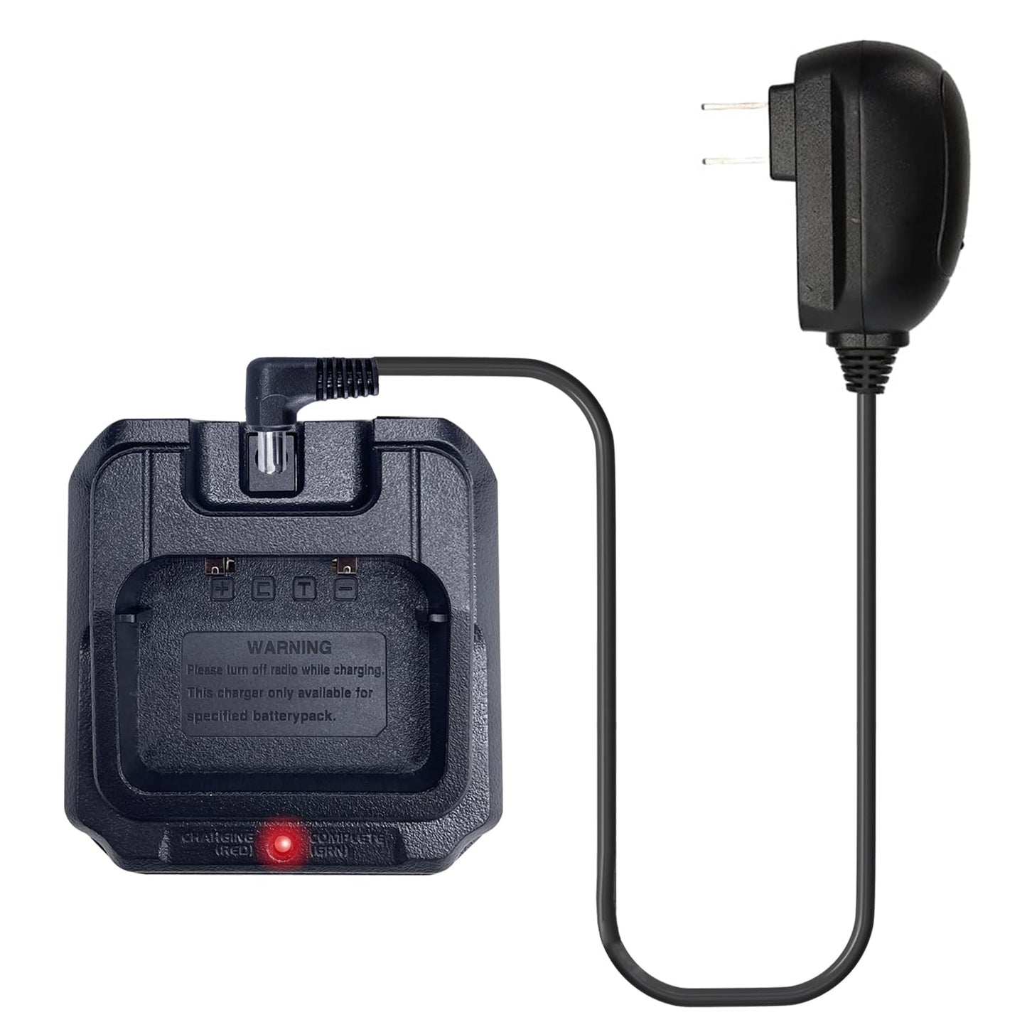 BAOFENG Battery Charger Base with US Adapter for BAOFENG Waterproof Two Way Radio V-9R Plus/UV-9R Plus MK1 /UV-9G /UV-9R Pro/UV-9R Pro V1/V2 /T57 /BF-T57 /GMRS-9R /BF-A58 /BF-9700 /UV-82WP