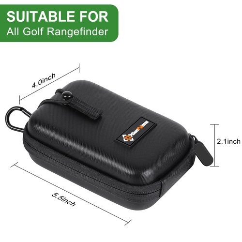 GUNPJONE Golf Rangefinder Magnetic Case, Rangefinder Hard Shell Carry Case Rangefinder Cover for Bushnell TourX V2 V3 V4 V5 Pro X2 Pro XE Or Other Golf Laser Rangefinder