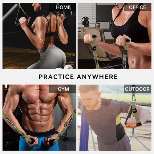 YLUERTDOO Covered Resistance Bands,Resistance Tubes with Heavy Duty Protective Sleeves,40lb to 80lb Stackable up to 300Lbs,Resistance Bands for Working Out with Handles. (YL-LLS-300LBS-Plus)