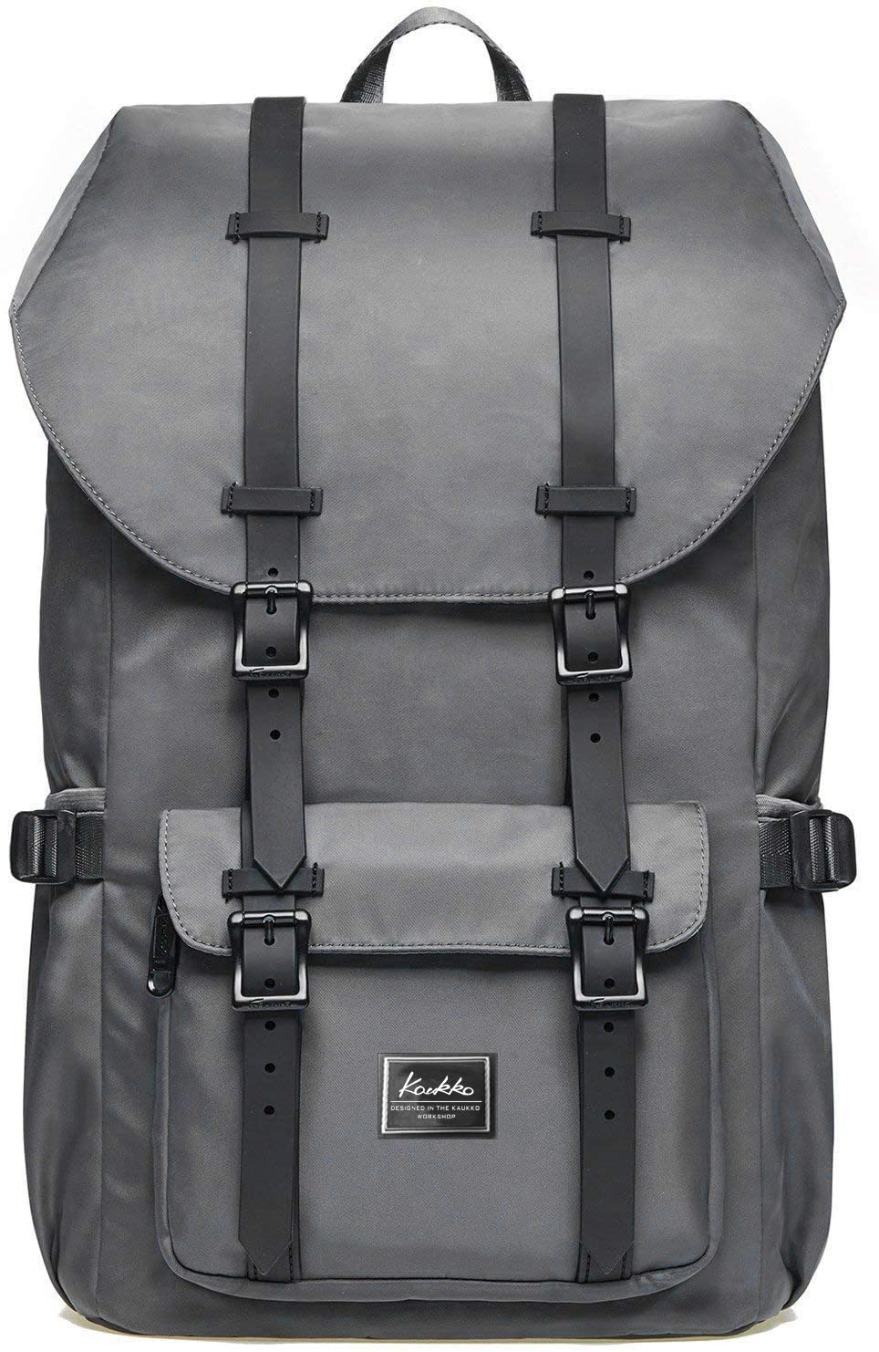 KAUKKO Unisex Ep5 Backpack, (Black (E5-3)), 45 x 27 x 17cm (HxBxT), Backpack