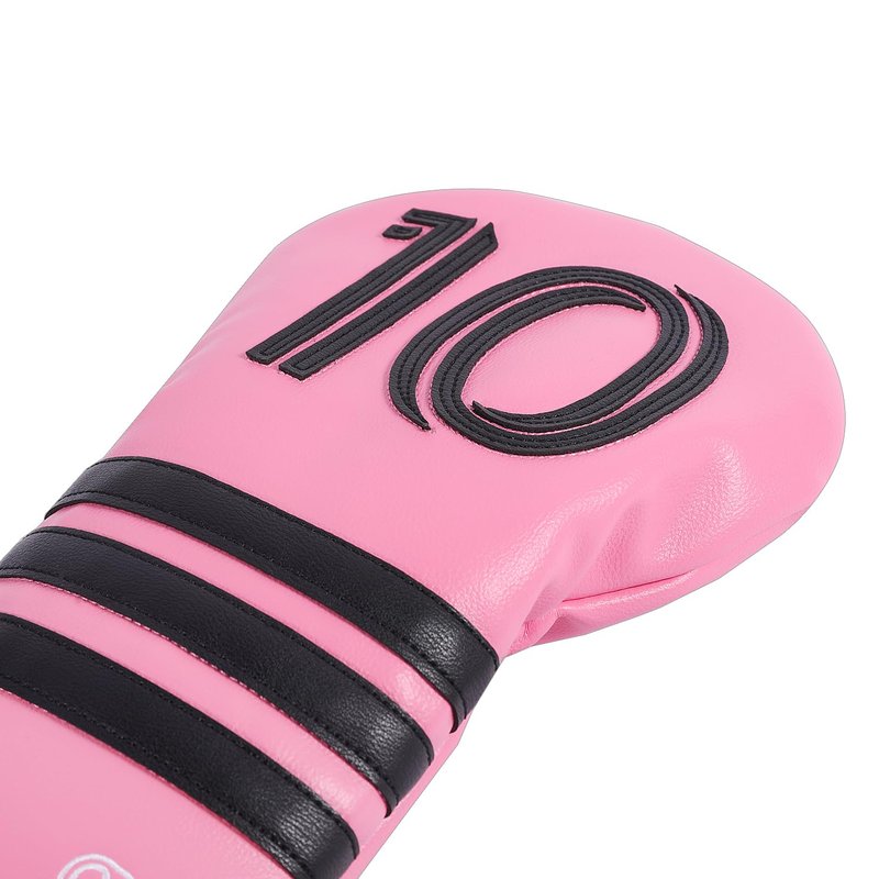 SHABIER Pink Golf Head Cover with Number 10 for Driver Club