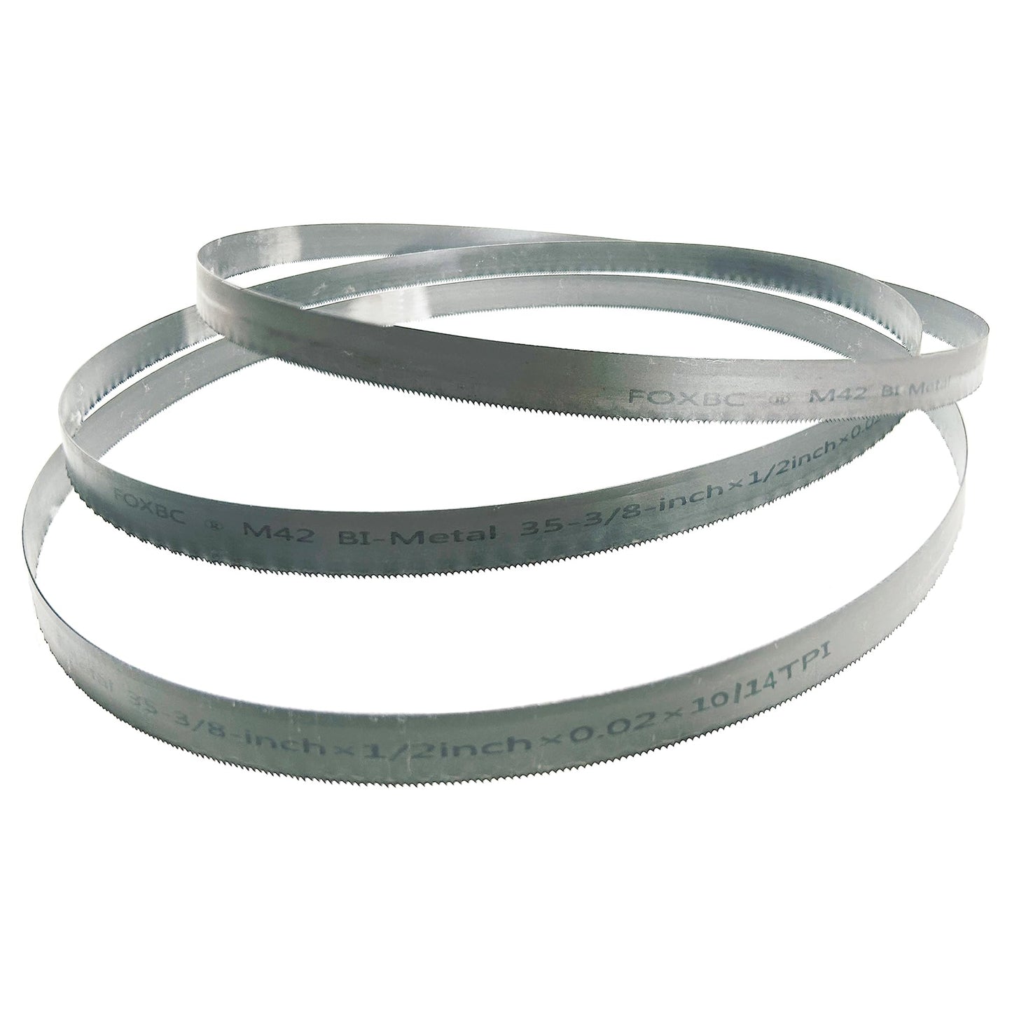 FOXBC 32-7/8-Inch Portable Band Saw Blade 14 TPI, 32-7/8 Inch X 1/2" X .020", 3-Pack, Replacement for DeWalt DW3986C Bandsaw Blade