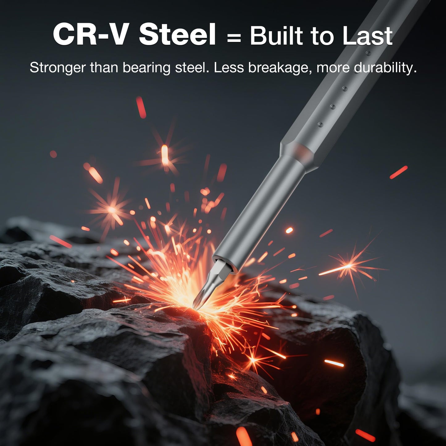 WORKPRO 60-in-1 Precision Screwdriver Set with Pop-up Magnetic Case, Well-organized CRV Small Screwdrivers, 360°Spin Mini Screw Driver Kit for Electronics, Phone, Computer, PC, Watch, Eyeglass