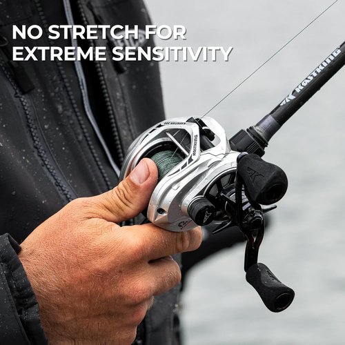 KastKing SuperPower Braided Fishing Line - Abrasion Resistant & Zero Stretch - Smaller Diameter, Must-Have Gear