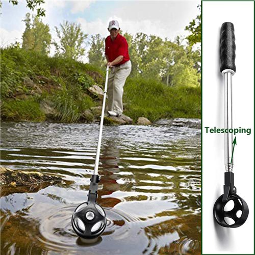 prowithlin Golf Ball Retriever, Ball Retrievers Telescopic for Water with Automatic Locking Scoop, Balls Retriever Tool Golfs with Grabber Tool, Golfs Accessories Golf Gifts for Men (9ft)