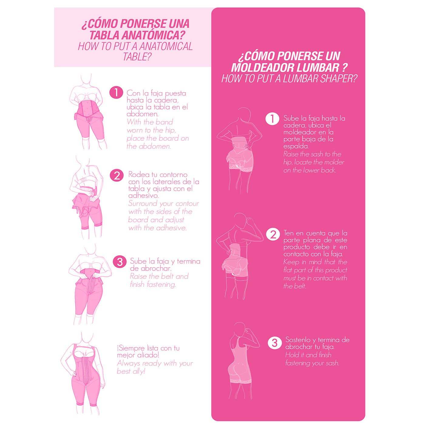 M&D 0001 Women Lipo Foam Lateral Protectors