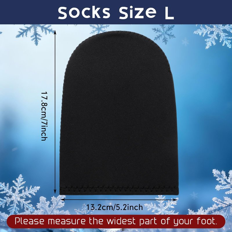 Tivi Tovo 12 Pairs/24 Pcs 3mm Neoprene Toe Warmers Bulk, Ice Bath Toe Socks, Cold Plunge Feet Covers, Waterproof Reusable Black Thermal Foot Caps Socks for Cold Plunge at Home