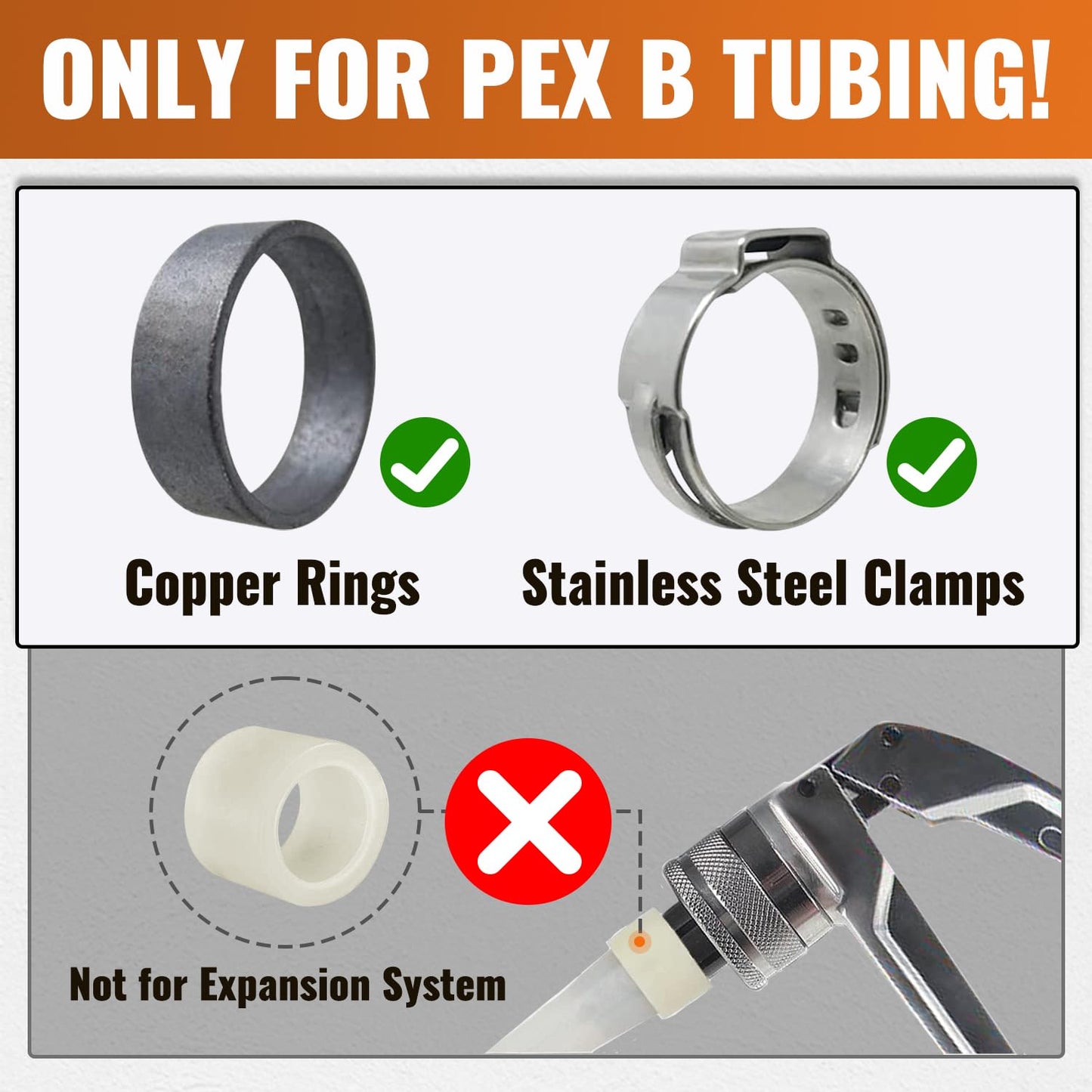 SUNGATOR 2-Pack 1" PEX to 1" Female NPT Brass Fittings, UPC Certified