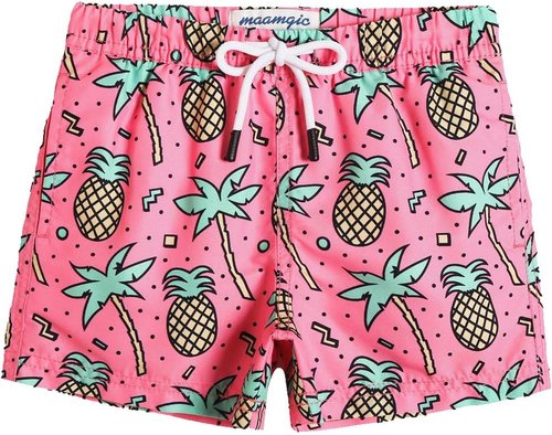 Maamgic Boys Swim Trunks - Comfortable Toddler Bathing Suit | Stylish Swim Shorts for Little Boys