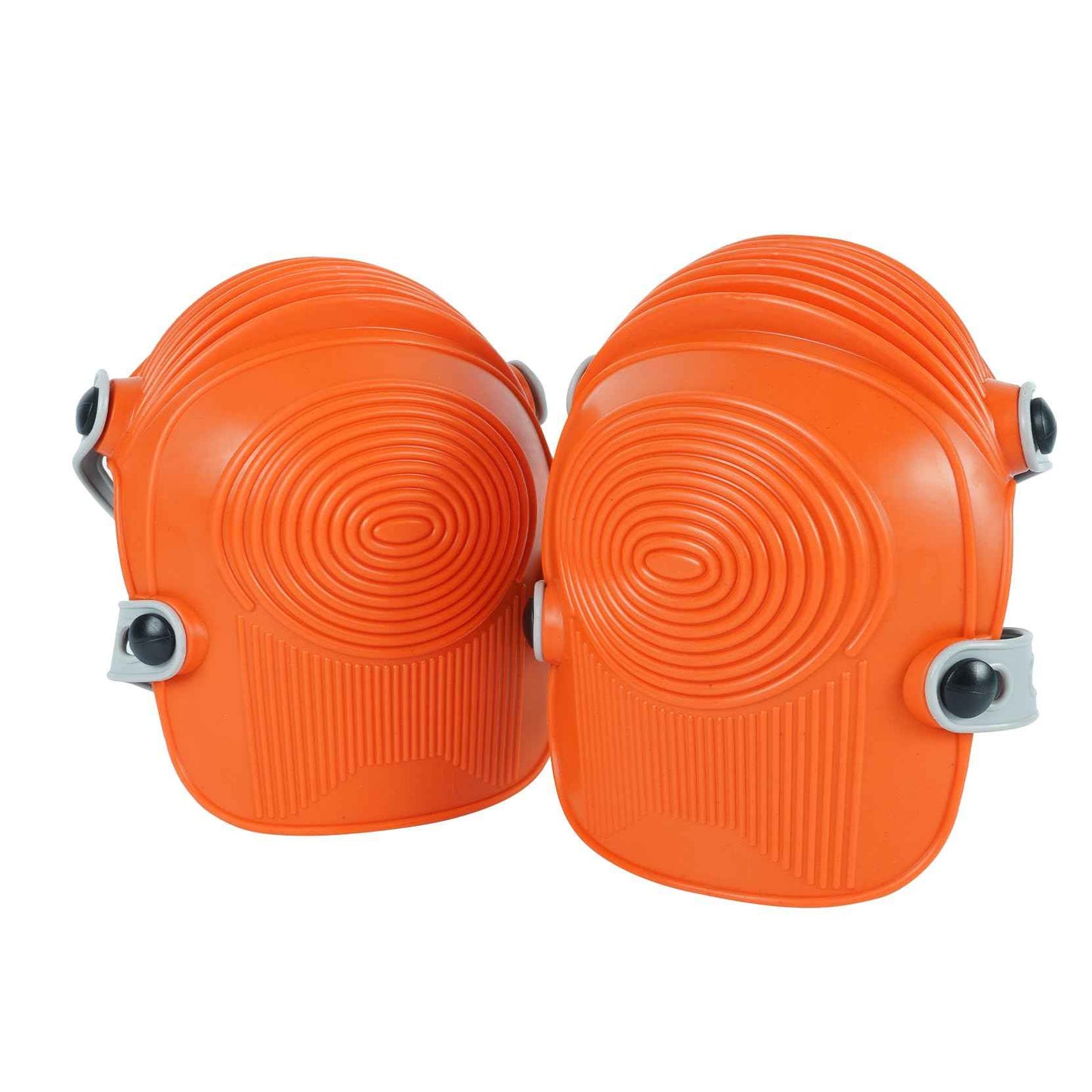 Zeluga 15-431 Ultraflex Non-Skid Premium Protective Gear with Flexible Design Plastic Kneepad, Orange