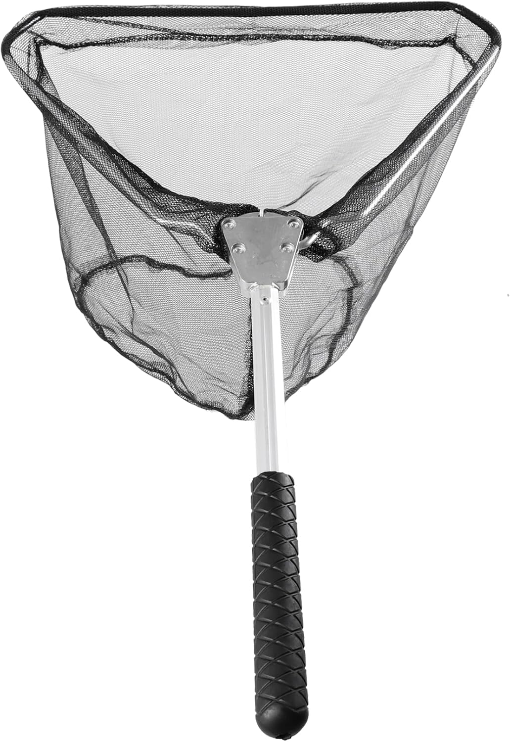 RESTCLOUD Fishing Landing Net - Telescoping Pole Handle, Extends 40-63 Inches for Freshwater Fishing