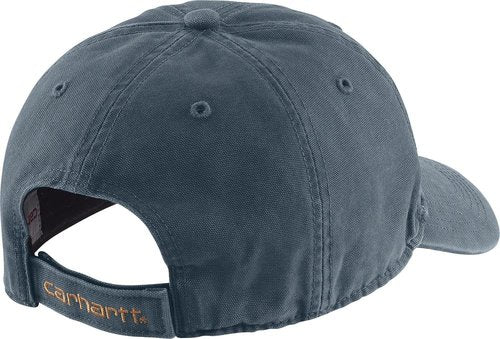 Carhartt Men's Canvas Cap, Iron Blue, One Size