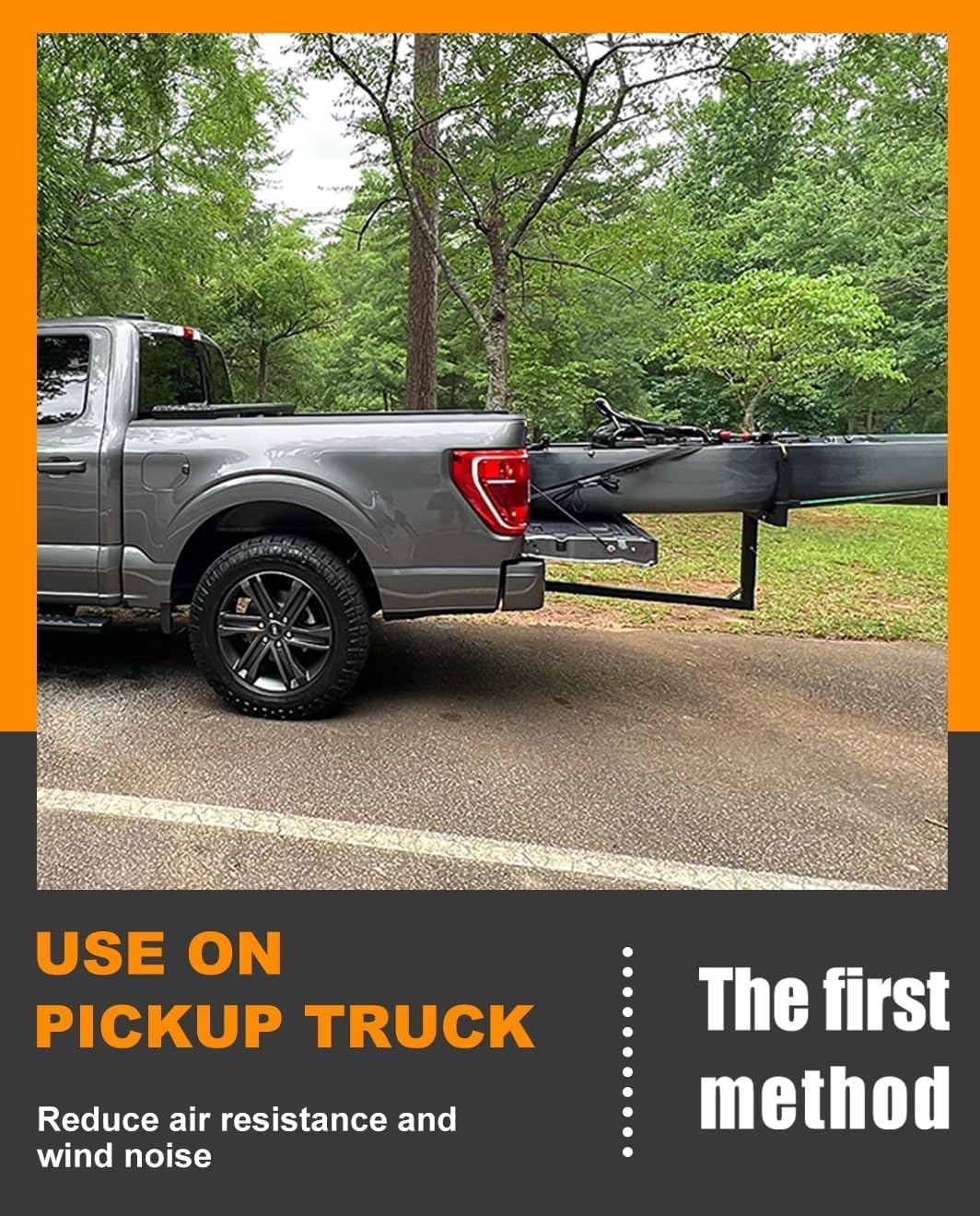 Skiennix RV Hitch Mount Kayak Rack - Height Adjustable Vertical Carrier for 2 Kayaks up to 12' & 150LBS