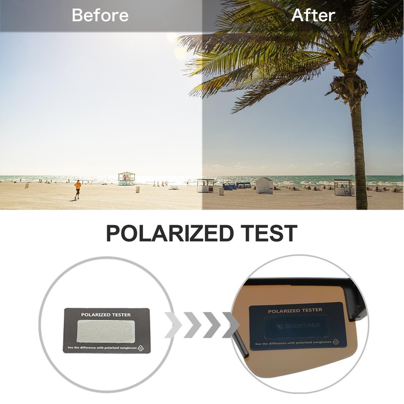 Suertree Polarized Fit Over Glasses Sunglasses Men Women Sports Goggle UV Protection Wrap Around TR90 Fishing Driving Climbing Mountain Bike Riding MTB Bicycle Running Cycling Pickleball Golf Baseball