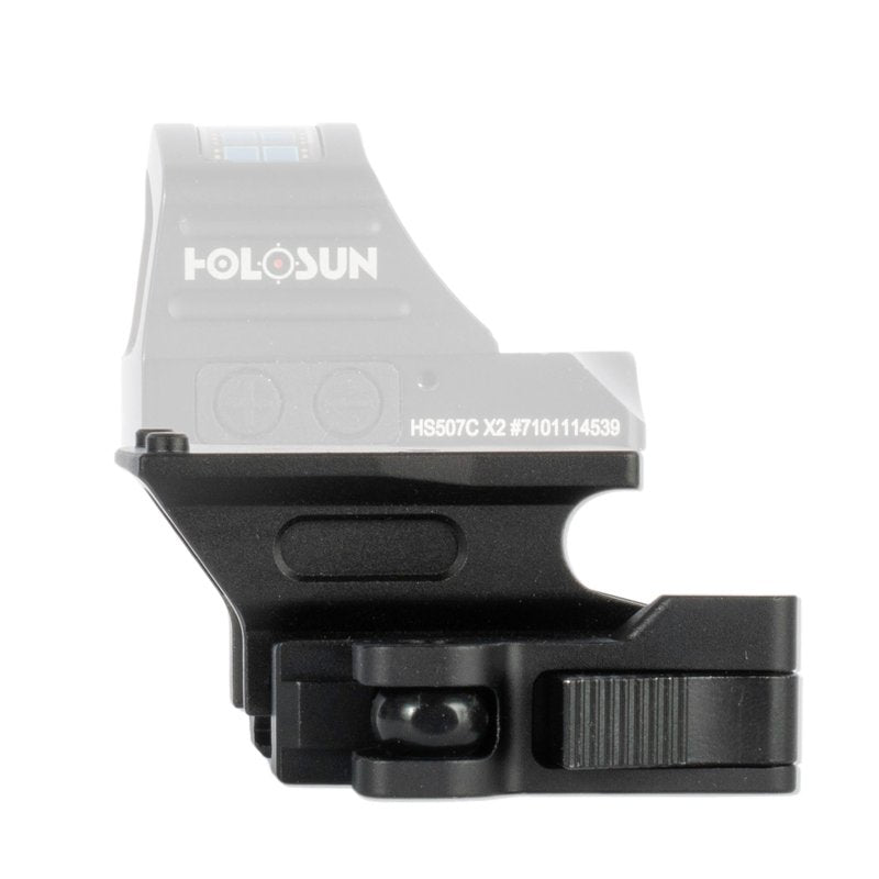 Monstrum Hypergrip Red Dot Riser Mount with QD Quick Release | Compatible with RMR Footprint | 1.6" Center Height