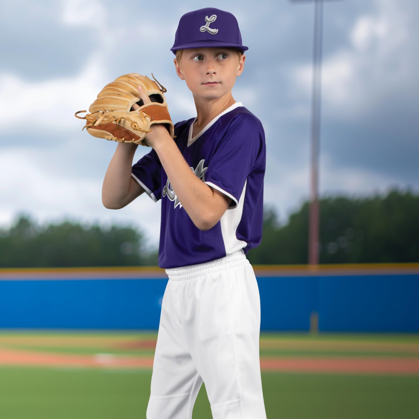 Augusta Sportswear Youth Gamer Pull-Up Baseball Pant Black M