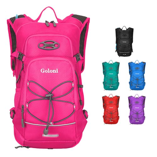 Hydration Backpack,Lightweight Hiking Backpack with 2L Water Bladder,Insulation Water Backpack for Men Women,Hydration Pack for Biking, Running, Festival,Camping