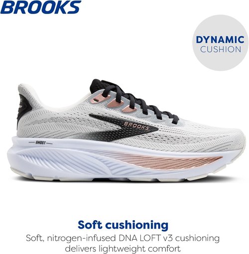 Brooks Women's Ghost 17 Running Shoes - Lightweight Comfort & Support | Ideal for All Distances