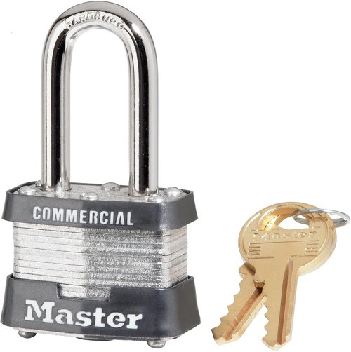 Master Lock Outdoor Padlock - Durable Security with Key - 1 Pack for Ultimate Protection