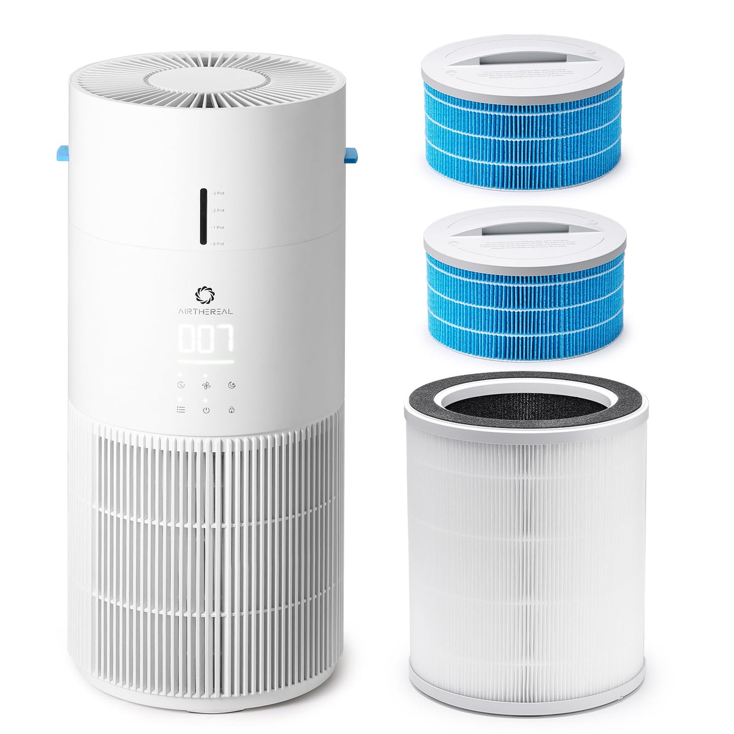 Airthereal Replacement Filter Set for AEH300 2 in 1 Air Purifier with Humidifier, Include 1-Pack HEPA Air Filter & 2-Pack Humidifier Filters, Ensures Clean Air & Optimal Humidification