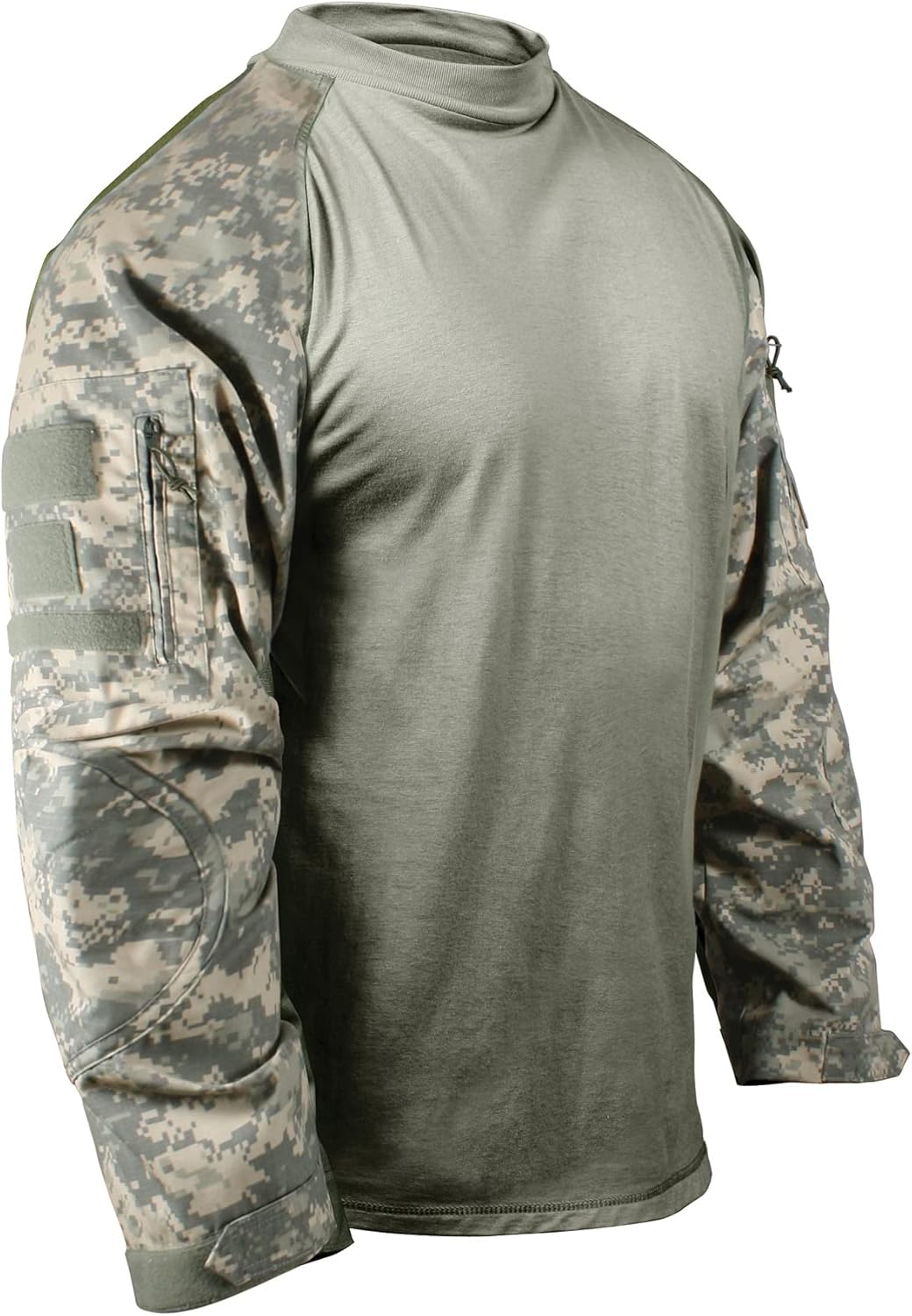 Rothco Tactical Combat Shirt - Lightweight Military Base Layer with Zip Pockets | Ideal for Airsoft & Paintball