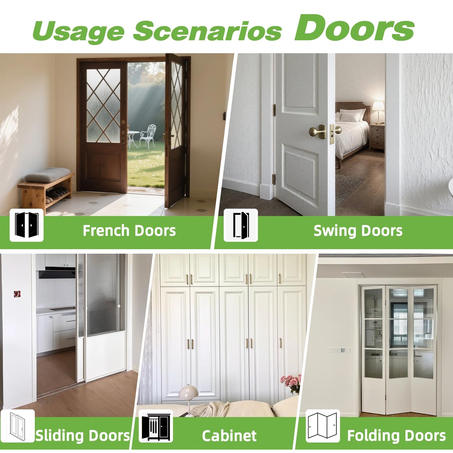 Weather Stripping Door Seal Strip for Door Frame,Window Insulation for Winter,Exterior Doors Soundproofing Gap Filler,Window Sealer Weather Stripping,Foam Windows Draft Stopper (White,19.7Ft)