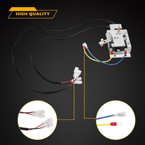 Golf Cart Throttle Potentiometer with Micro Switch Compatible with EZGO Marathon Electric Golf Cart 1989-1994, Upgraded Version Throttle Potentiometer Replace# 27094-G01, 25267G2, 25399G1, 27094G01