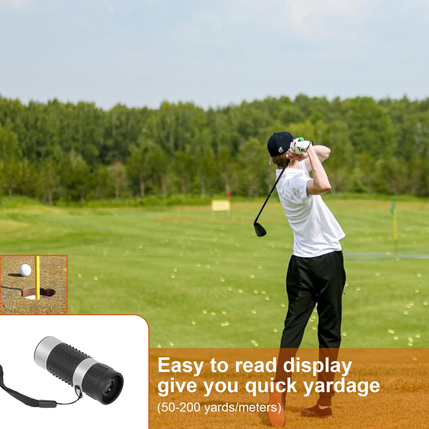 LEXICHER Golf Accessories Kit, Golf Stuff Set with Leather Case, Golf Balls, Golf Tees, Golf Brushes, Rangefinder, Scorer, Ball Marker, Golf Clips, Golf Divot Tool, Golf Gifts for Men Women Golfers