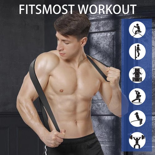 5-Level Resistance Bands Set, Pull-Up Assistance Bands for Workouts, Stretching, Physical Therapy and Muscle Training