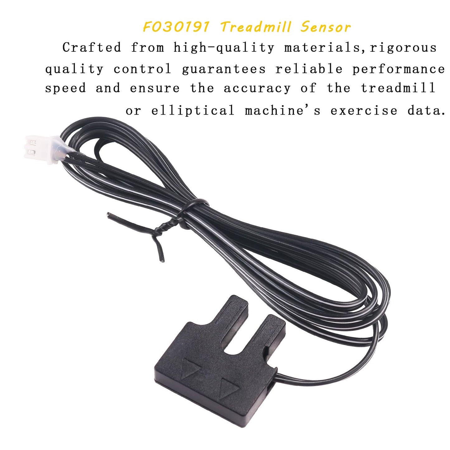Trsobi F030191 Treadmill Reed Switch RPM Speed Sensor Wire Harness,for Sole Treadmills and Spirit Ellipticals Replacement Wire Harness