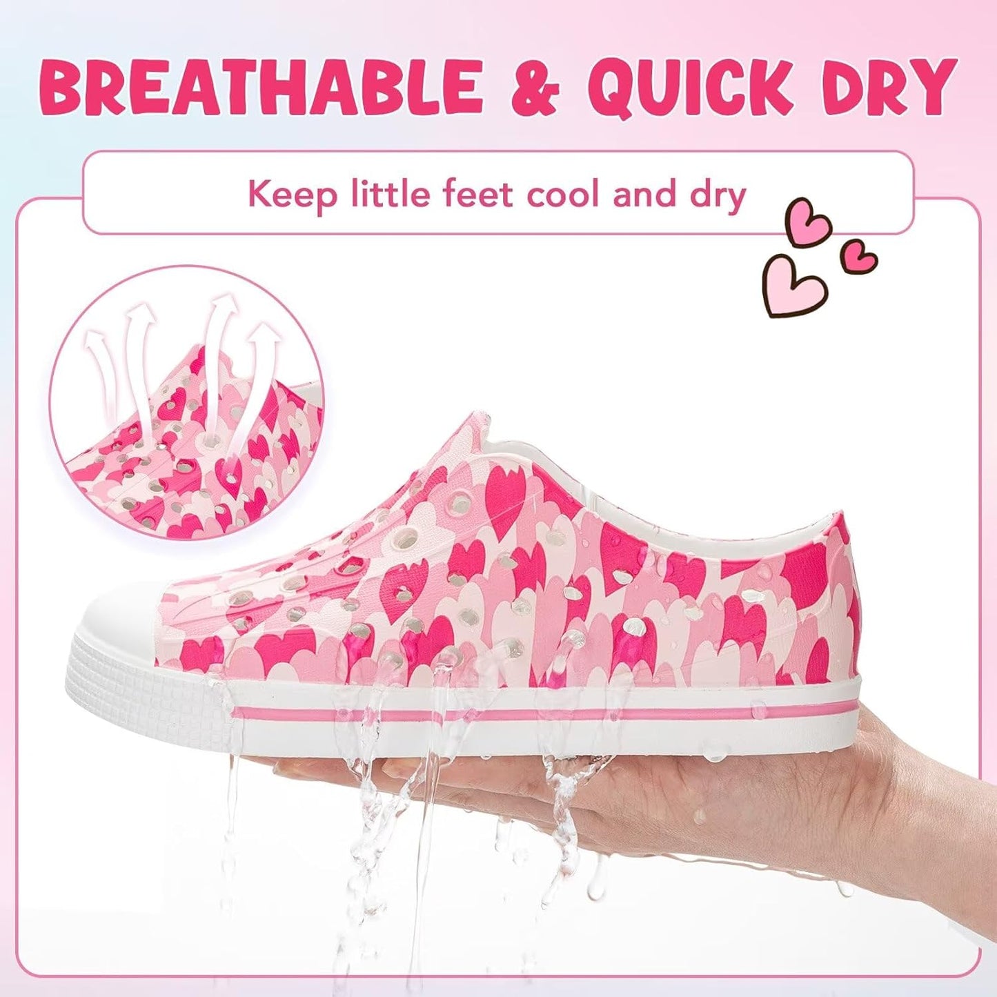 Skiennix Kids Water Shoes - Quick Dry Breathable Sandals for Boys & Girls | Perfect for Beach & Swim