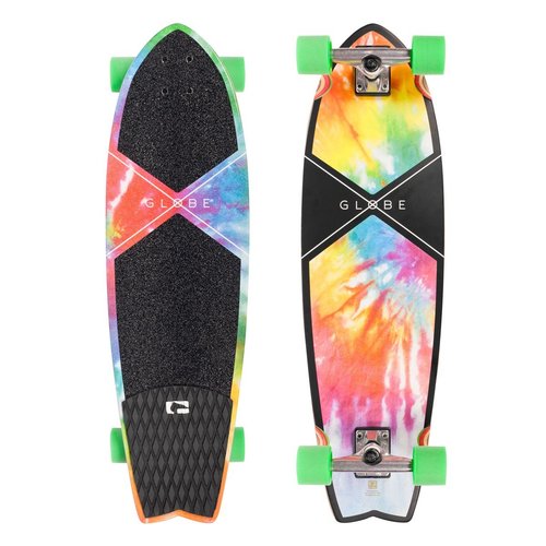 Globe Chromatic Cruiser Tie Dye Skateboard Complete