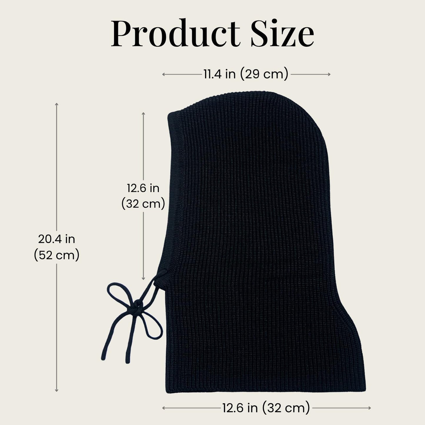 Dresyu Hooded Scarf Hat Snoods for Women Winter Balaclava Neck Warmer Hood Hat with Drawstring,Knit Skull Cap Beanie Men Neck Gaiters Soft Chunky Windproof Pullover Snood for Outdoor