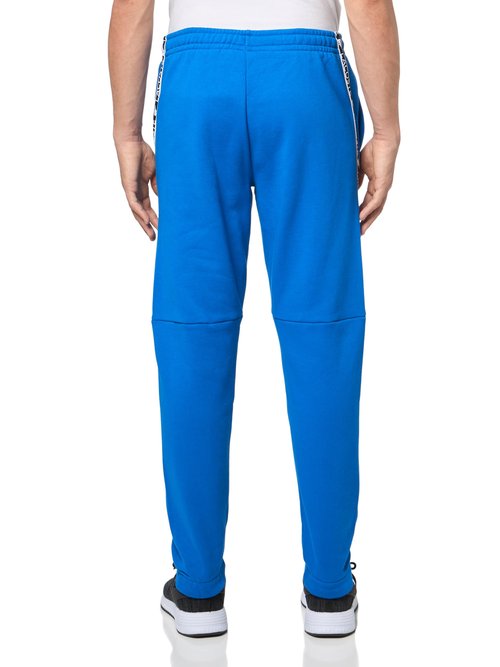 Lacoste Men's Printed Bands Trackpants, Marina, X-Large