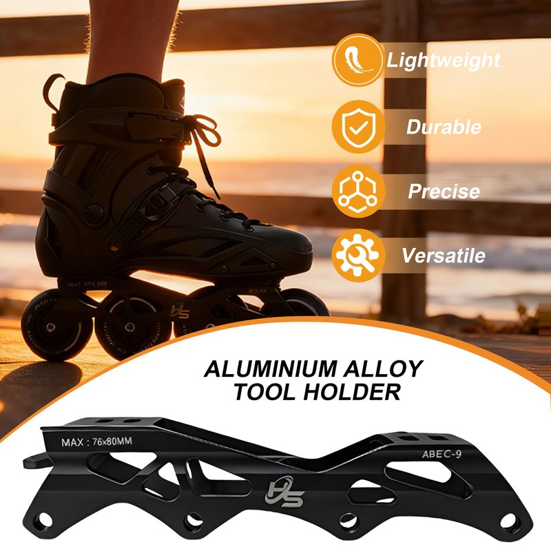 HSHVHSH Inline Skates for Women Men, Professional Fitness Roller Skates Blades with PU Wheels for Male, Female, High Performance Skates for Beginner, Black (Men10-11/Women11-12)