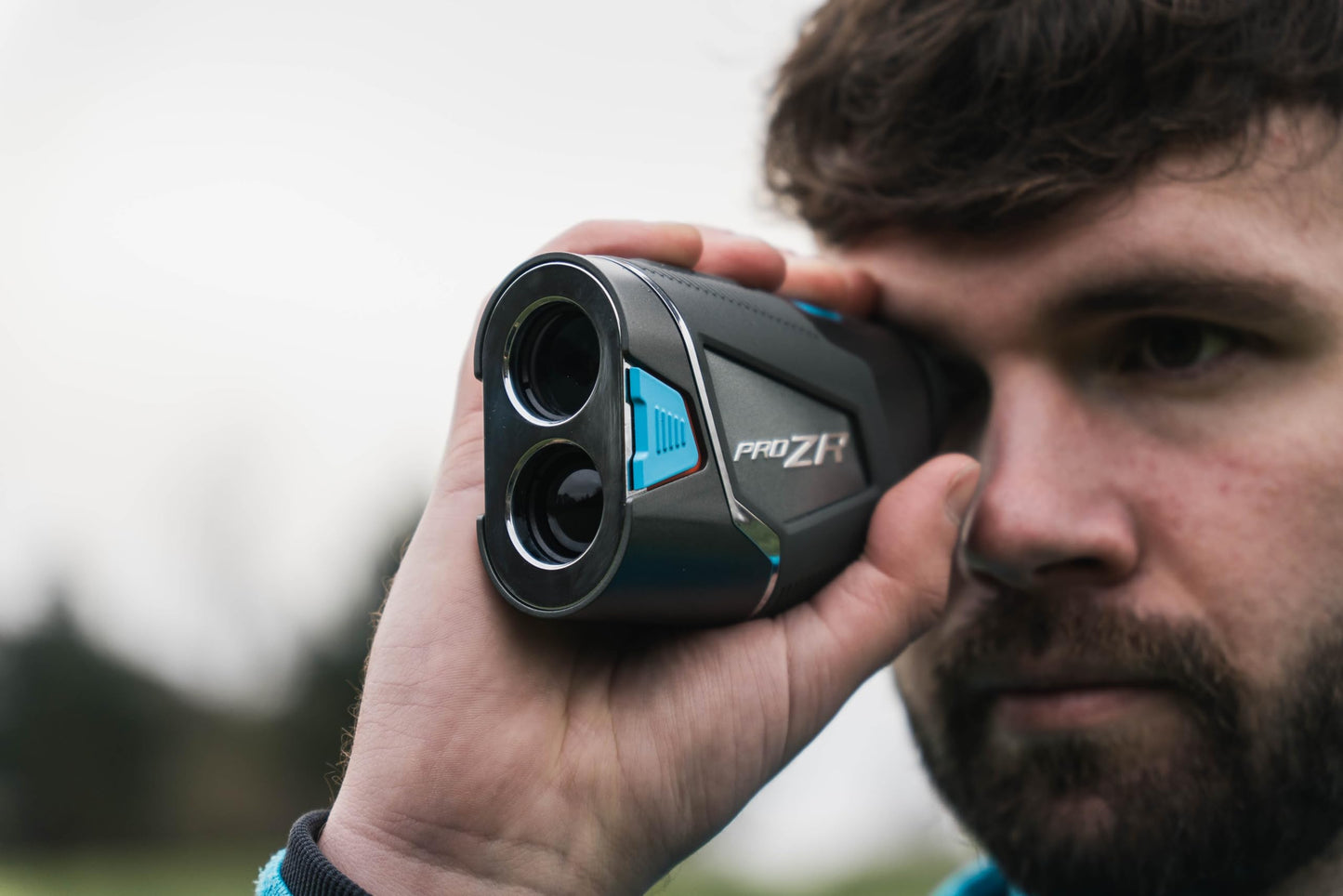 Shot Scope PRO ZR Golf Laser Rangefinder with a DuraShield Hardshell and Cart Magnet