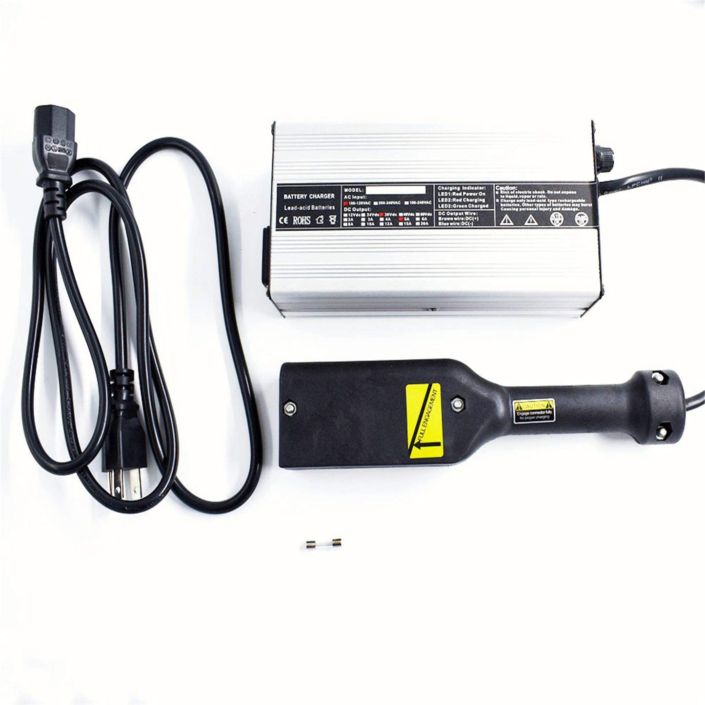 Autoparts 36 Volt 5 Amp Battery Replacement for EZGO Golf Cart Fully Medalist