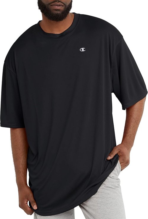 Champion Men's Athletic T-Shirt - Moisture-Wicking, Anti-Odor Sport Tee | Regular & Big Tall Sizes