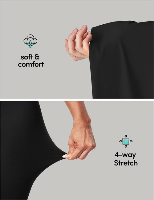 IUGA High Waisted Leggings - Women's Running & Workout Yoga Pants with Inner Pocket
