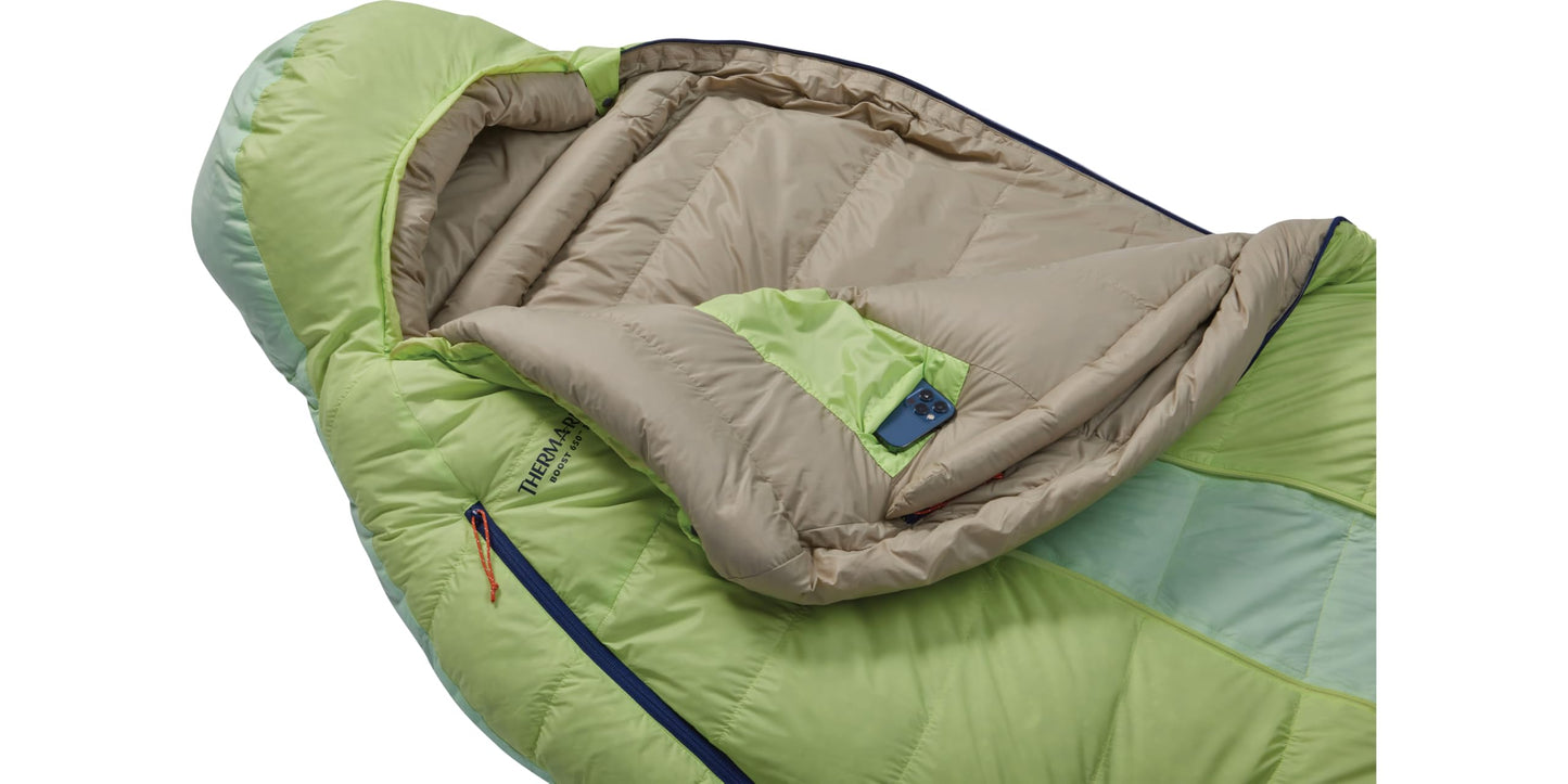 Therm-a-Rest Boost 650 32F/0C Down Sleeping Bag, Regular