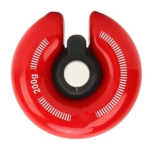 HERCHR Golf Weight Rings, 200g/8oz Zinc Alloy Golf Swing Weight Ring, Red Golfs Club Swing Trainer Rings Donut Accessories for Practice Training Warm Up